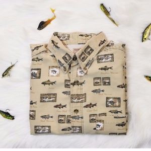 🔻CLEARANCE🔻Woolrich VTG Fishing Shirt XL Tall